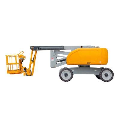 Telescopic Boom Lift 10m Payload at 230kg Self-Propelled Work Platform Lifts for Sale