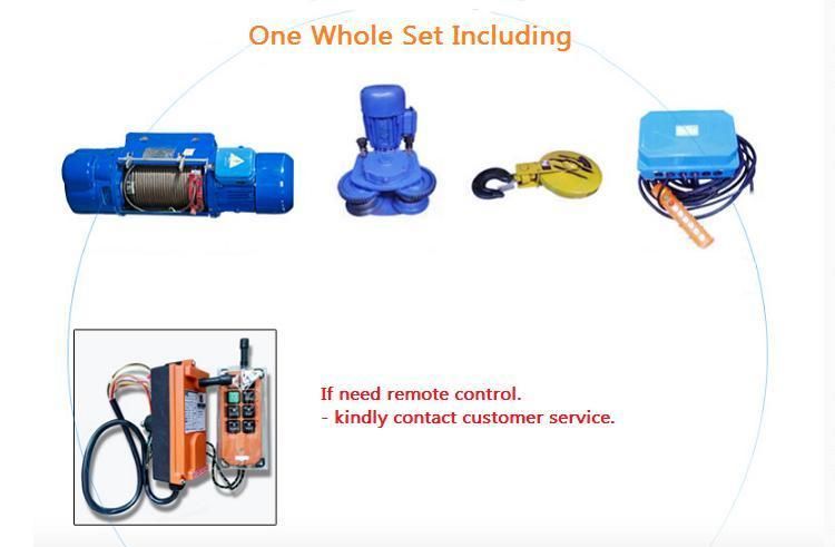 Wire Rope Electric Hoist for Building Construction Hoist