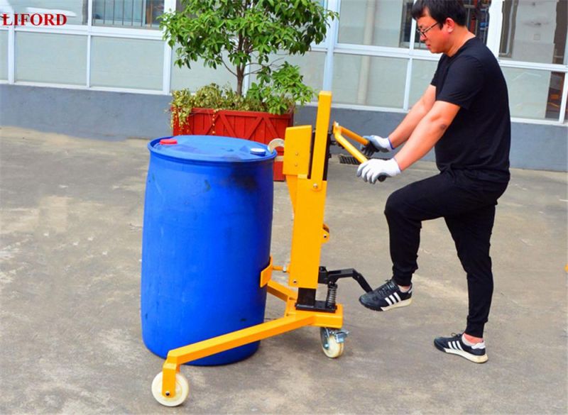 Hot Sale 350kg Oil Drum Trolley Manual Drum Truck Trolley Dt350b