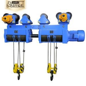 10ton Electric Wire Rope Hoist with Trolley Ce Approved