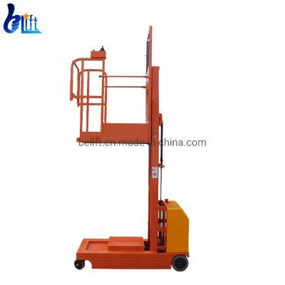 6m Mobile Electric Battery Power Aerial Stock Order Picker Lifter