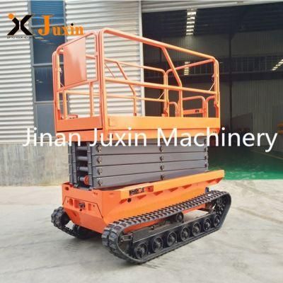 8m Working Height Battery Power Tracked Crawler Scissor Lift