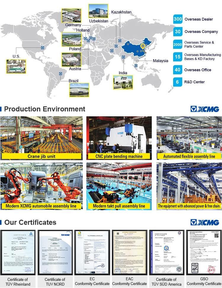 XCMG Official Gtjz0607 7m Lift Table Hydraulic Suspended Platform