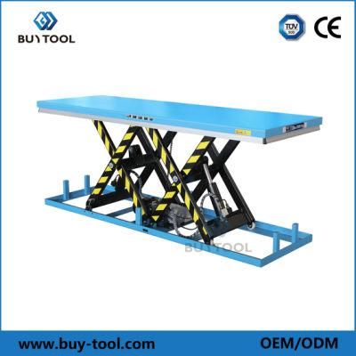 Supply Excellent Scissor Lift Table for Heavy Long Material Handling