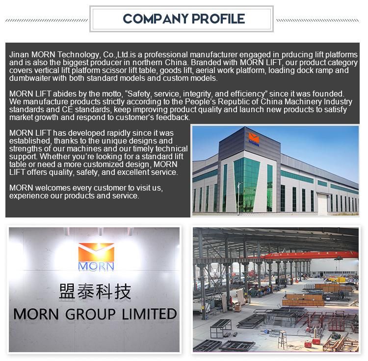 Morn Customized Vertical Home Lift Small Home Elevator Hydraulic Residential Elevator for Personal Use