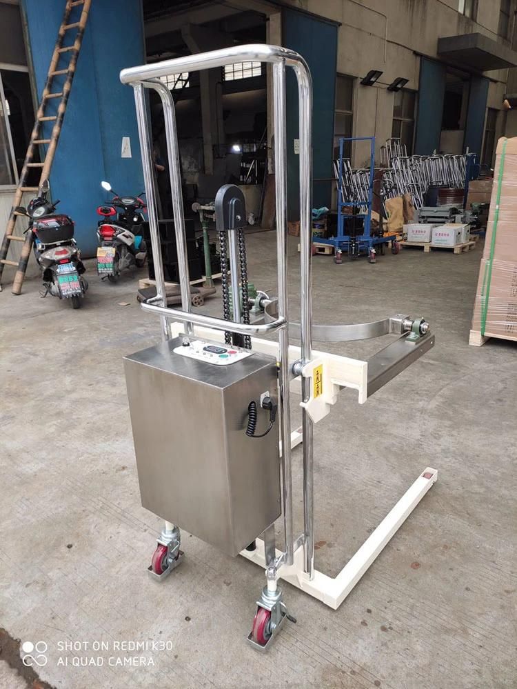 Mini Electric Stacker Customized Drum Lifter