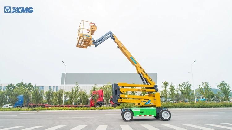 XCMG Official Electric Self Propelled Aerial Work Platform for Sale 18 - 20m Towable Articulating Boom Lift Man Lift Aerial Work Platform Xga18ack Price