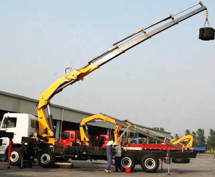 XCMG Official Newest 5 Ton Folding-Arm Truck Mounted Crane