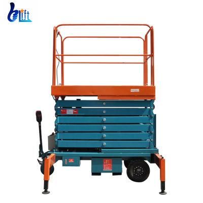 Made in China Factory Wholesale Lifting 9 M Load 450 Kg Mobile Full Scissor Electric Table Lift for Sale