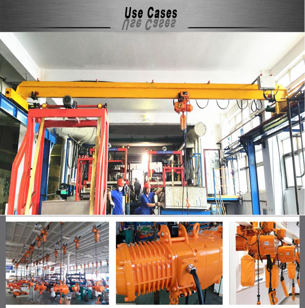 Dy Good Quality China 500kg 1ton 2ton 3ton 4ton 5ton 6ton 10ton Electric Chain Hoist for Sale