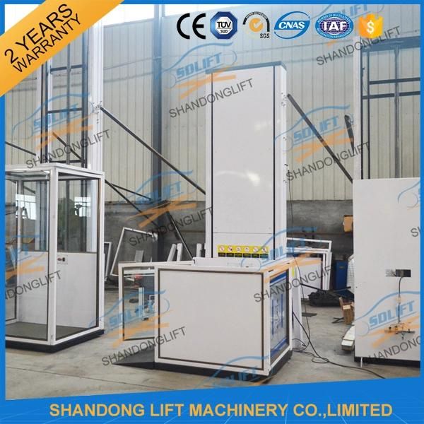 China Outdoor Vertical Electric Hydraulic Wheelchair Lift for Disabled Person