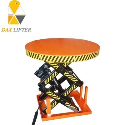 Daxlifter Telescopic Mechanical Lifting Equipment Two Scissor Lift Table