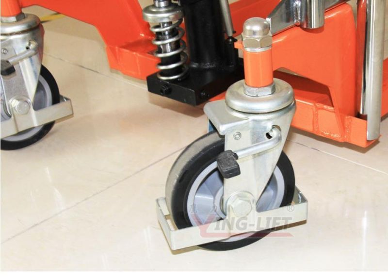 China Factory Price 400kg Hydraulic Hand Roller Paper Stacker