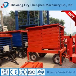 Mobile Manual Hydraulic Scissor Lift Table