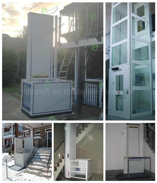 Hydraulic lifting platform residential elevator