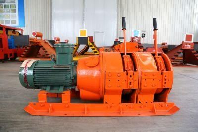 2jp-55 Mining Mini Electric Hoisting Double Drum Scraper Lifting Winch for Metal Ore