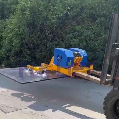 400kgs 600kgs 800kgs Glass Wooden Sheet Suction Lifter with Forklift