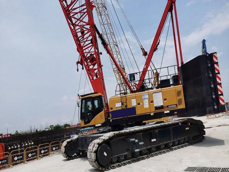 New 55 Ton Crawler Crane Scc550e