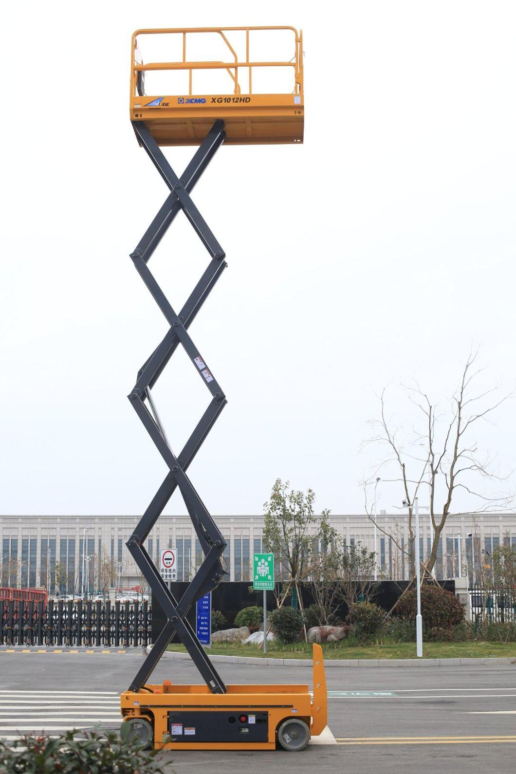 XCMG Official Scissor Lift Xg1612HD China 16m New Hydraulic Mobile Scissor Lift Price