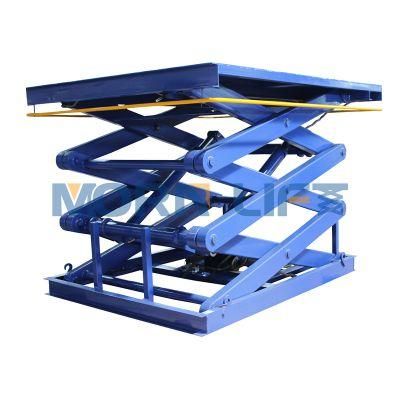 Morn Hydraulic Scissor Lift Platform for Warehouse Use