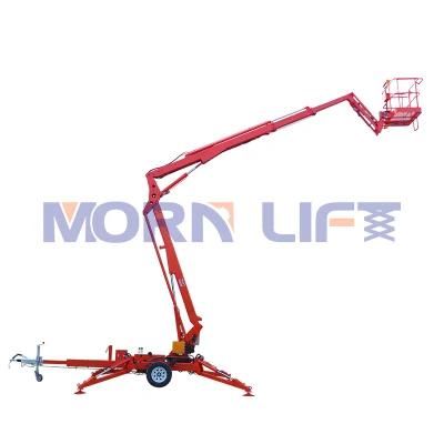 16m 18m Morn China Boom Work Platform Trailer Cherry Picker