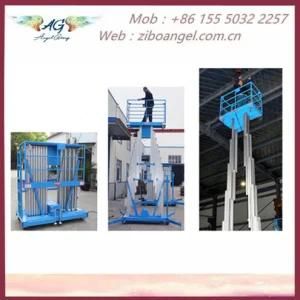 Hydraulic Telescopic Arm Aerial Working Diesel Engine Towable Telescopic Boom Lift Platform Aluminum Alloy Lift Platform