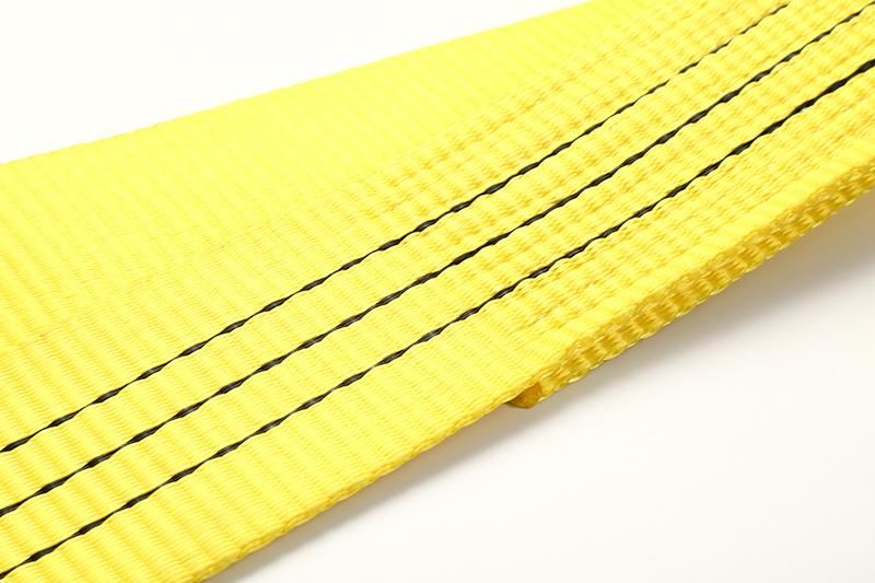 2t Eye-Eye Polyester Flat Woven Duplex Industrial Lifting Webbing Sling Belt