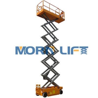Electric Scissor Work Platform for High Building Aerial Cleaning Service