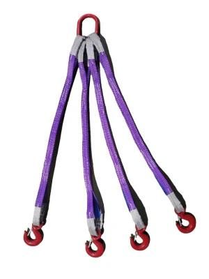 Lift Webbing Sling, Round, Ratchet Strap