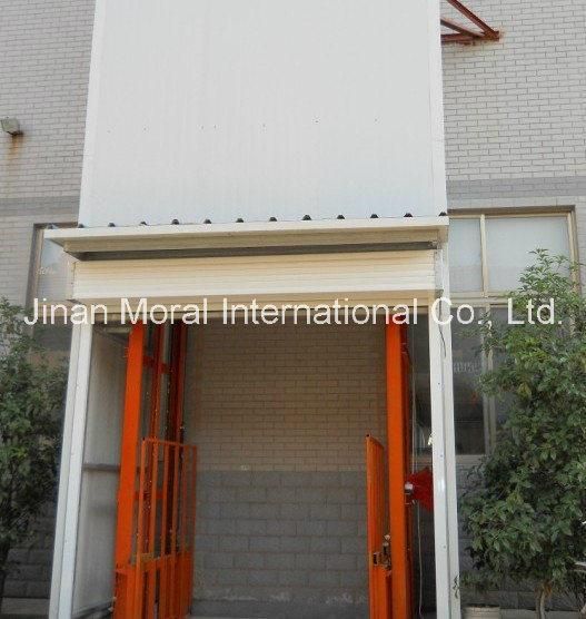 Cargo Elevator with Safety Landing Door