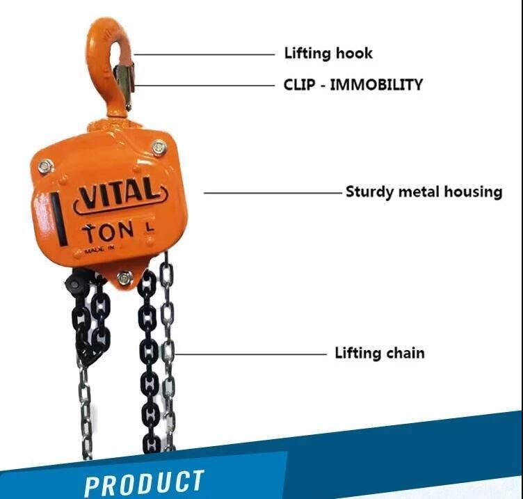 Good Quality 1 Ton Vital Chain Hoist