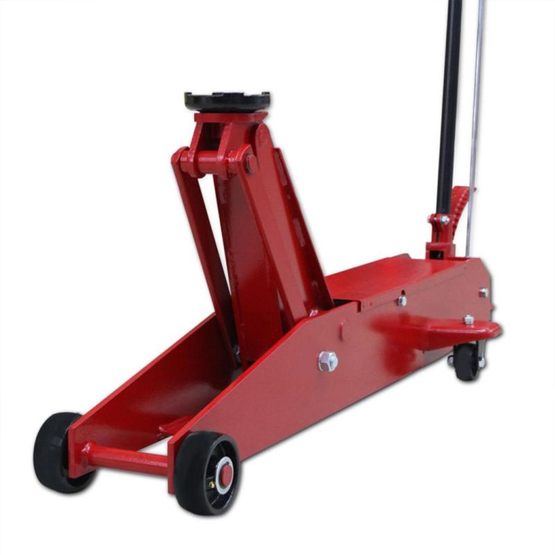 Heavy Duty 2 Tons CE Approved Steel Hydraulic Long Flooring Jack with Foot Pedal