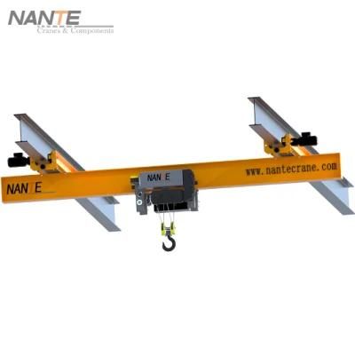 High Quality Single Girder Underhung Overhead Crane with Nha Hoist