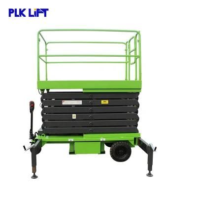 1000kg 9m Industrial Work Platform Battery Scissor Man Lift