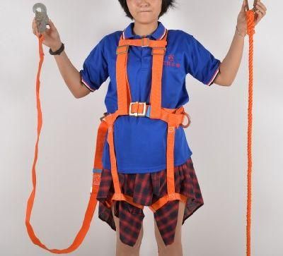 Ce High Strength Polyester Safety Full Body Harness