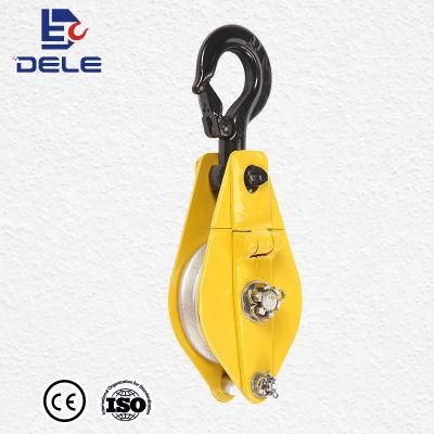 with Ce Manual Wire Rope Pulley Block