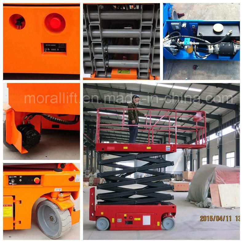 10m Self Propelled Aerial Work Platform Scissor Lift