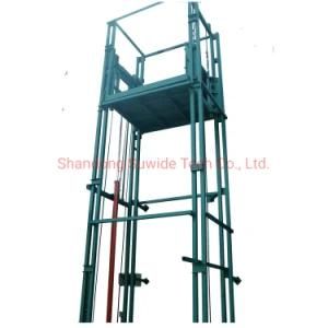 Cargo Lift Platform Transportation Between Floors Montacargas Elevador De Carga Entre Pisos