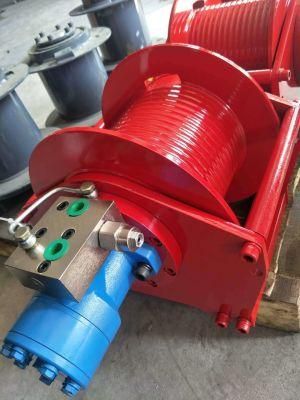 Boat Application and Hand Power Source Manual Winch