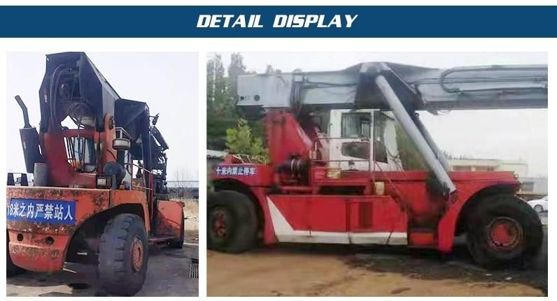 Port Machinery 45 Tons Reachstacker Forklift for Containers Reach Stacker