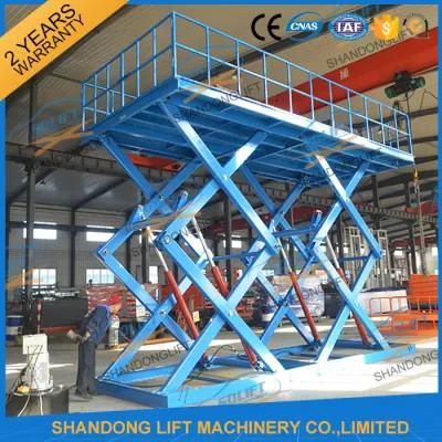 Stationary Hydraulic Scissor Lift Platform