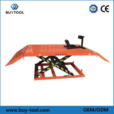 Hydraulic Motorcycle Lift with Loading Ramp