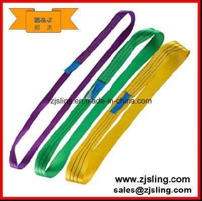 1t -3t Endless Flat Polyester Webbing Lifting Sling L=2m for Cargo (customized)
