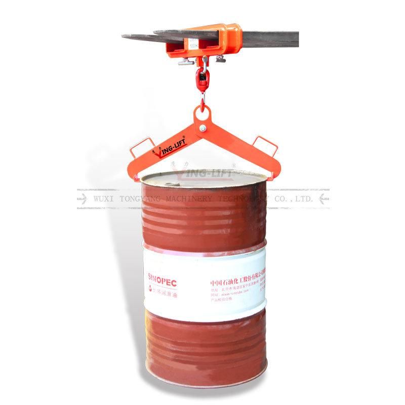 Drum Lifter Lifting Drum Hoist All Steel Construce Oil Drum Lifter Load Capacity 500kg