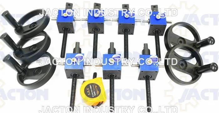 Small Lead Mechanical Screw Jack 5kn, Trapezoidal Screw Jacks Manufacturer