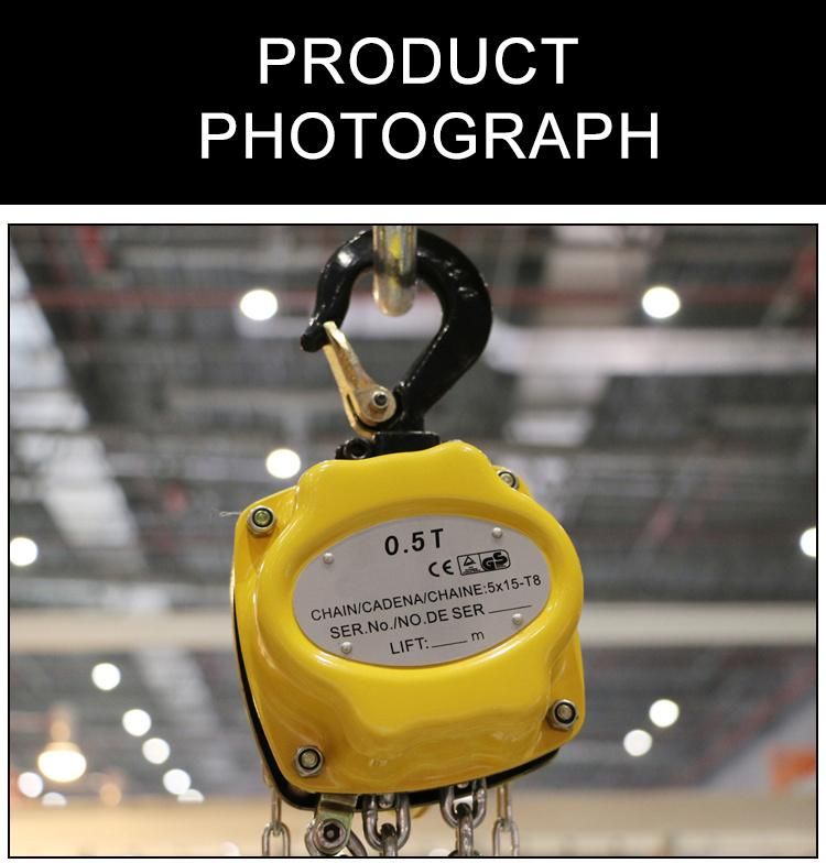 0.5t Small Volume Mini Hand Chain Block
