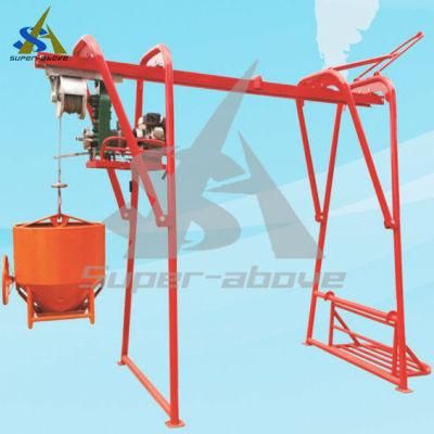 Petrol Engine Powered Construction Site Hoist