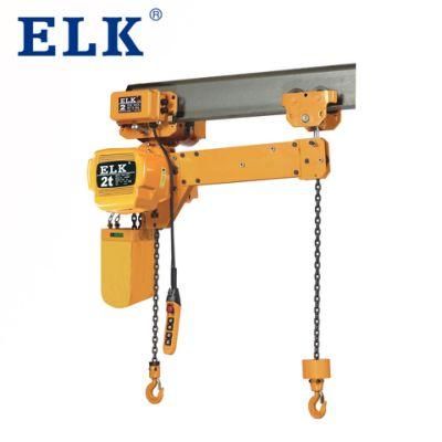 500kg-3ton Ce Approved Electric Chain Hoist with Dual Hooks