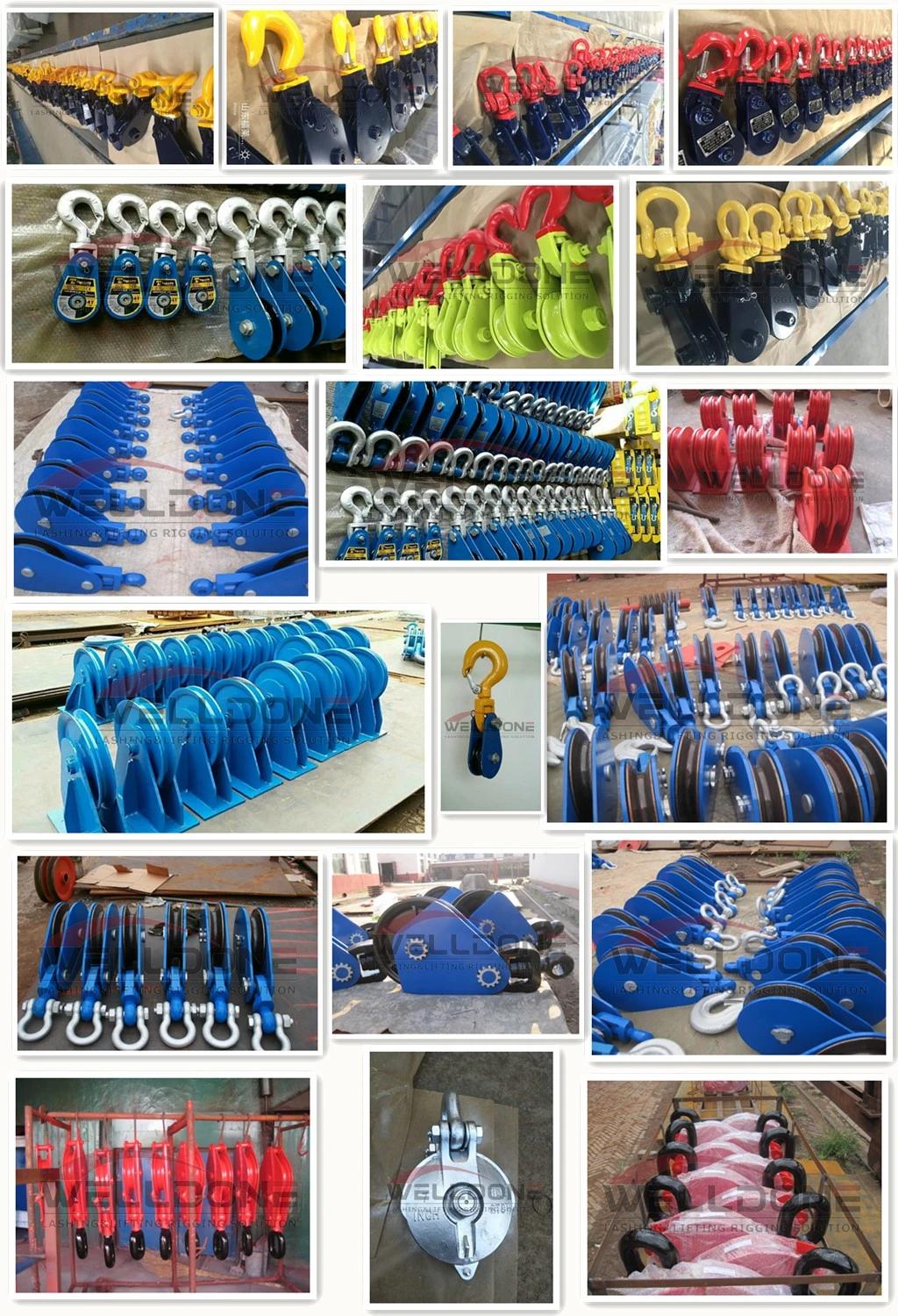 HDG. Snatch Yarding Block with Shackle for Cable Snatch Block Yarding Block Cable Pulley Block Lifting Block