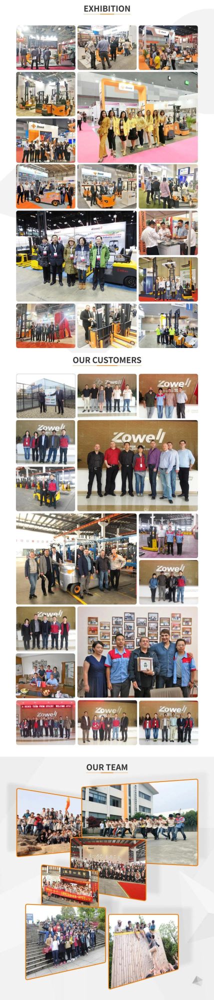 High Performance Self-Propelled Zowell Scissor Table Aerial Work Extension Platform Lift with ISO 9001